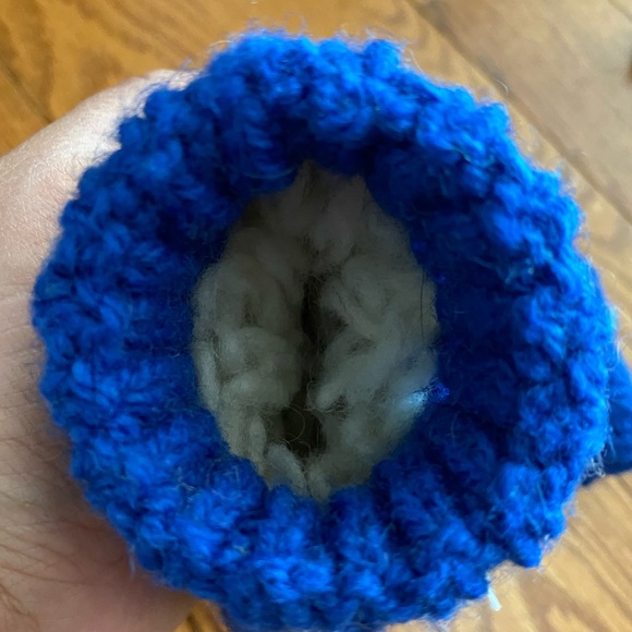 Adorable | heart-shaped | Baby booties | Wool socks - Picture 6 of 6